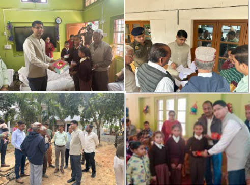 Deputy Commissioner inspected the special children's shelter school located in Dehlan